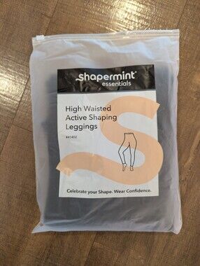 Shapermint High Waisted Active Shaping Leggings - Black